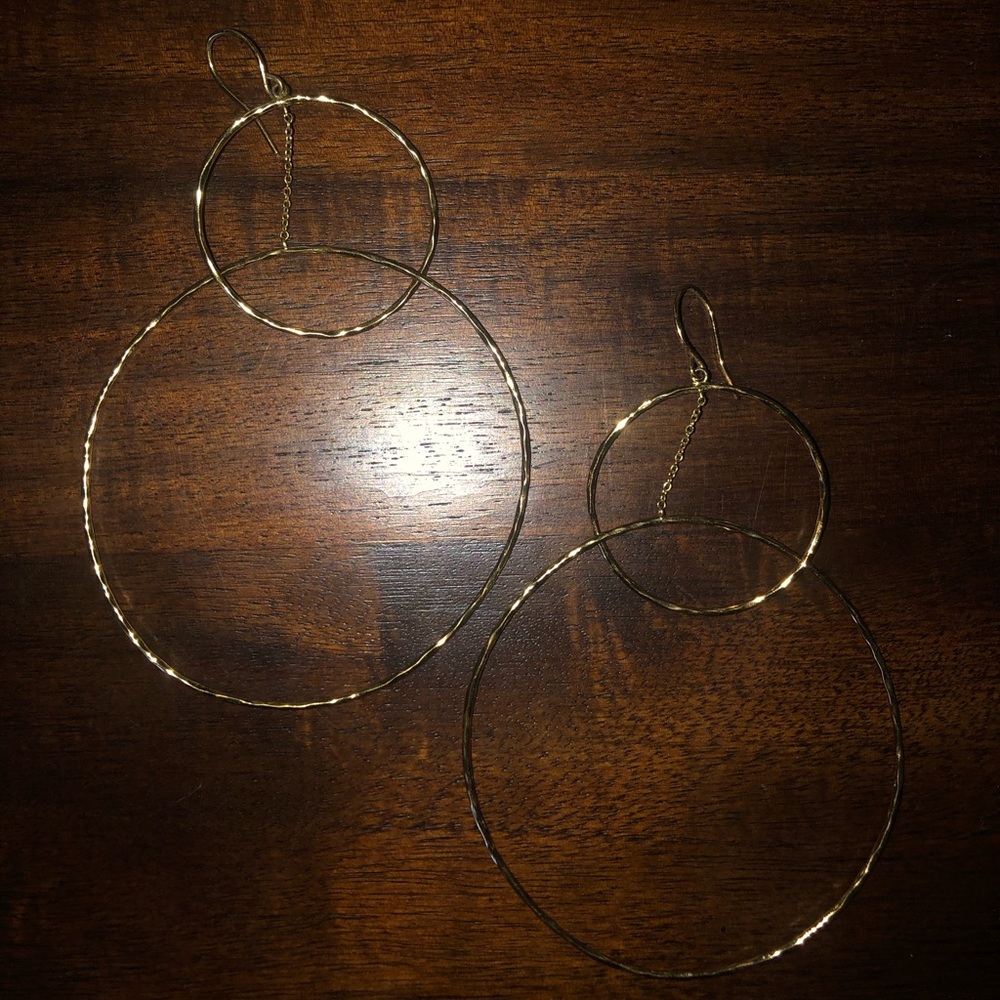 REVOLVE Gorjana Interlocking Large Circle Earings